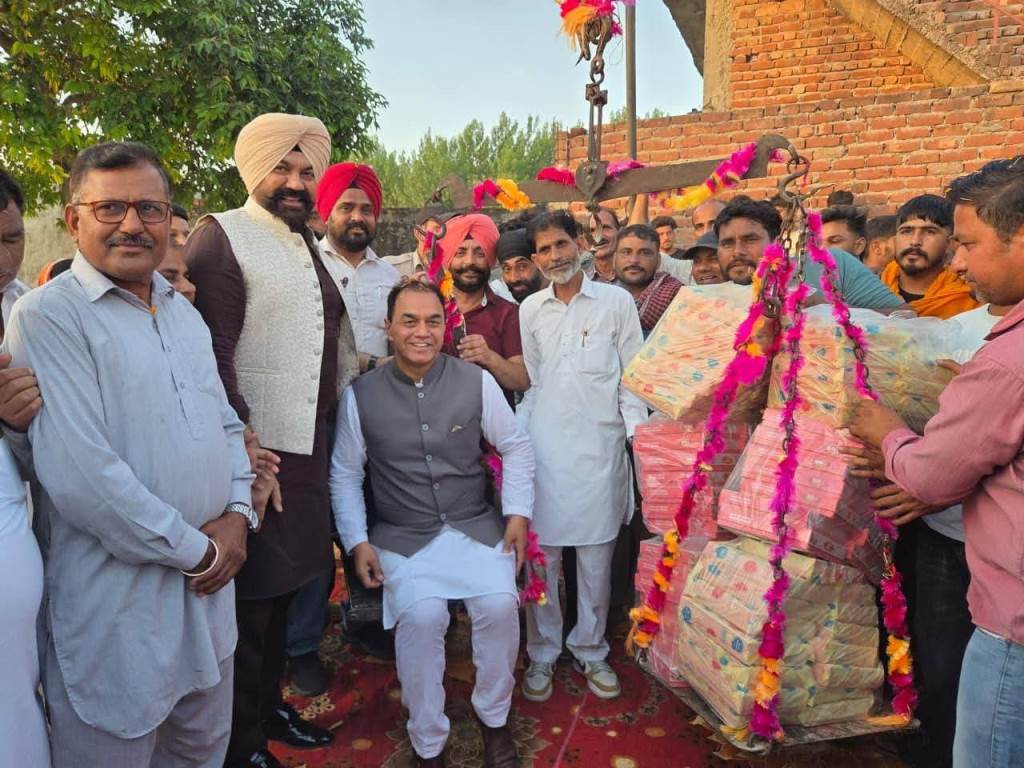 ਕੰਢੀ ਖੇਤਰ ਚ 20 ਕਰੋੜ ਦੀ ਲਾਗਤ ਨਾਲ ਬਣਨਗੇ ਤਿੰਨ ਪੁੱਲ  ਡਾ ਰਾਜ ਕੁਮਾਰ ਚੱਬੇਵਾਲ